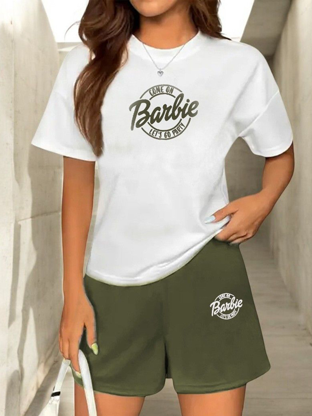 My Swag Printed T-Shirt With Shorts Co-Ords
