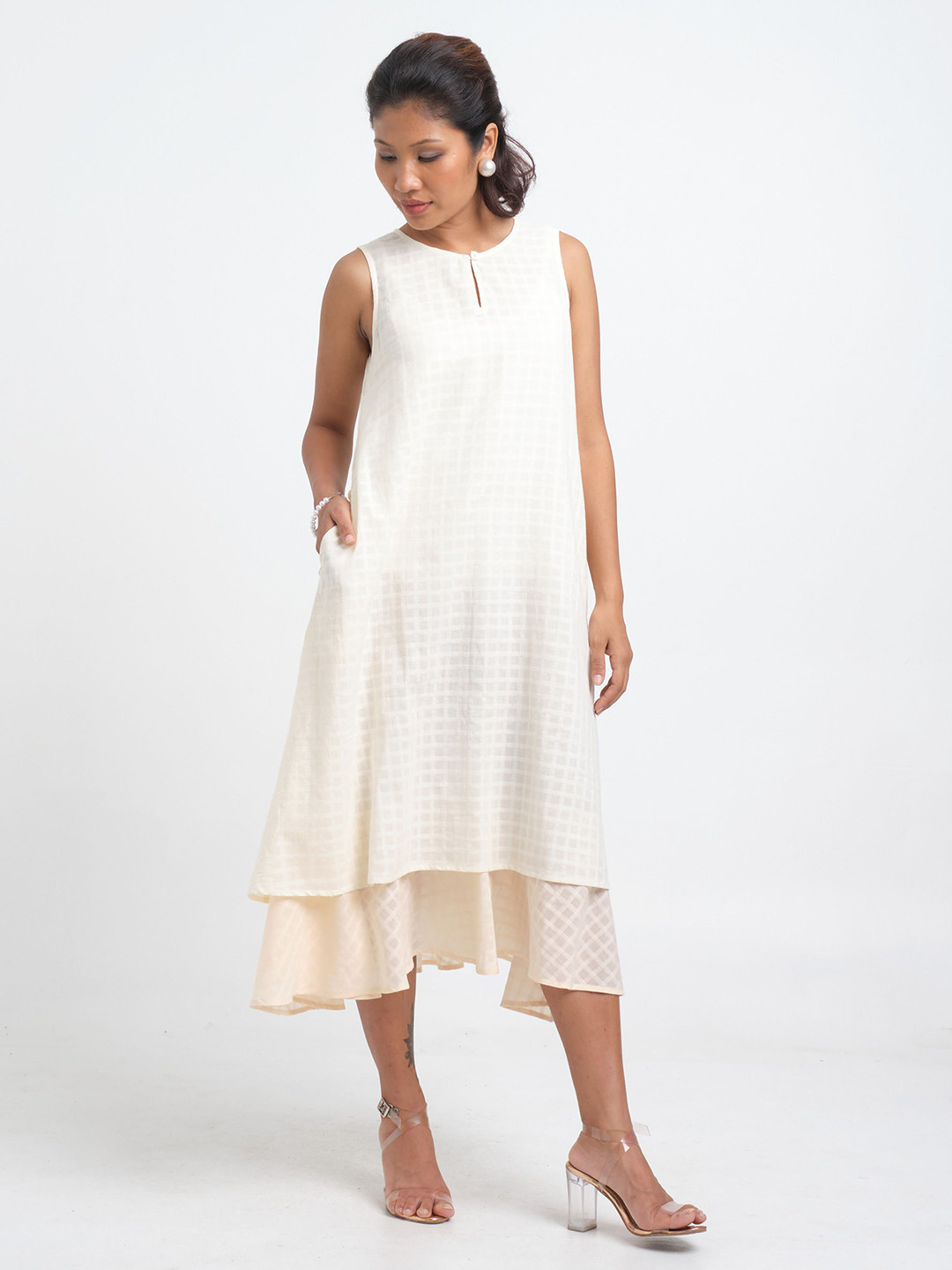 CYAN A-Line Maxi Dress