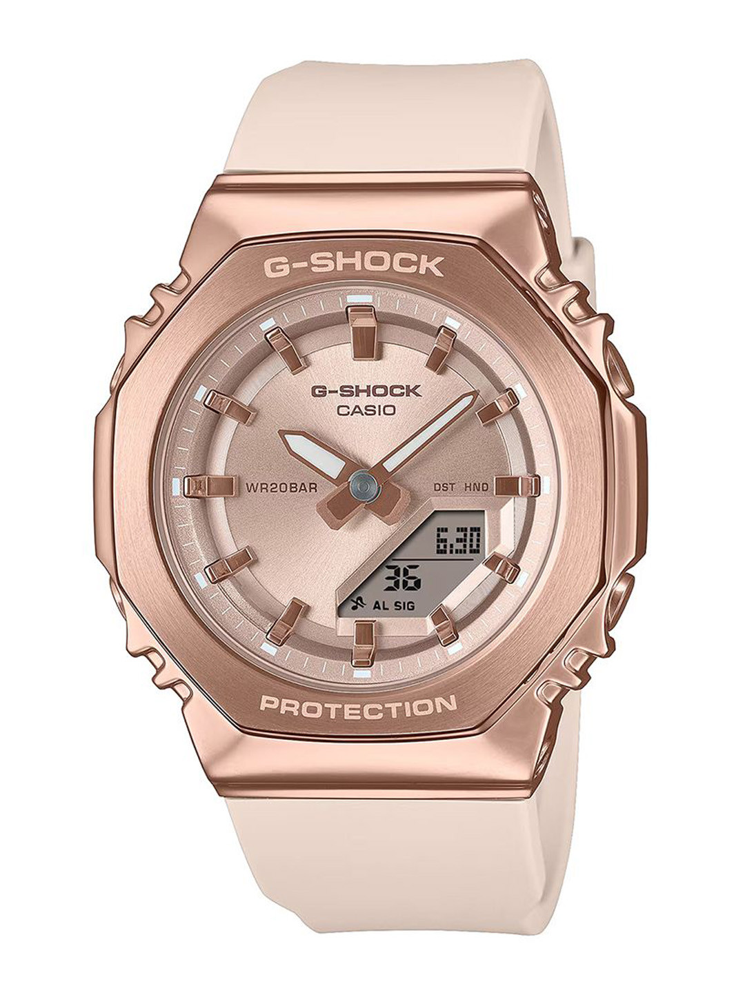 CASIO Women Dial & Cuff Straps Analogue and Digital Watch G1694