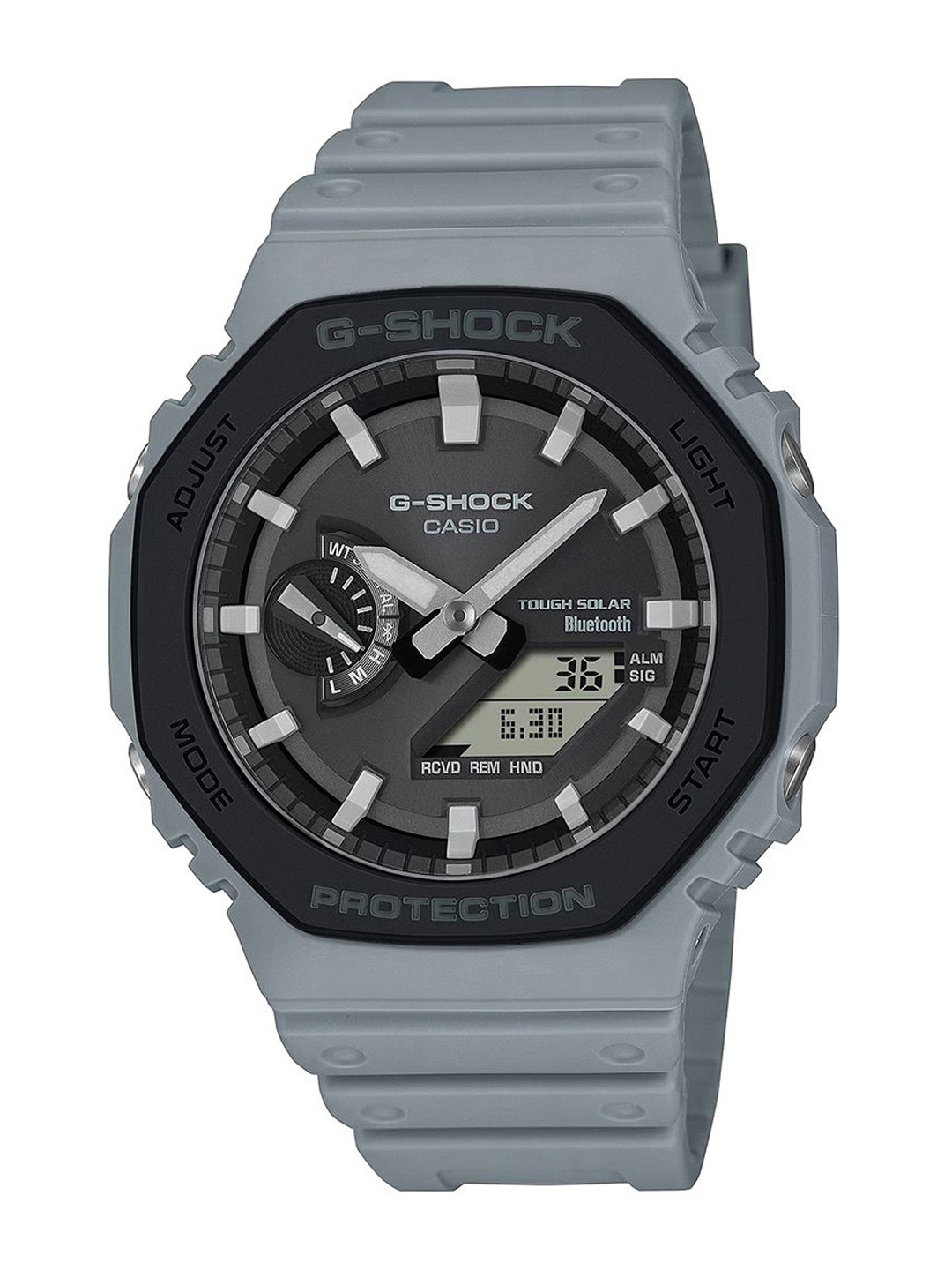 CASIO Men Dial & Cuff Straps Analogue and Digital Solar Powered Watch G1649