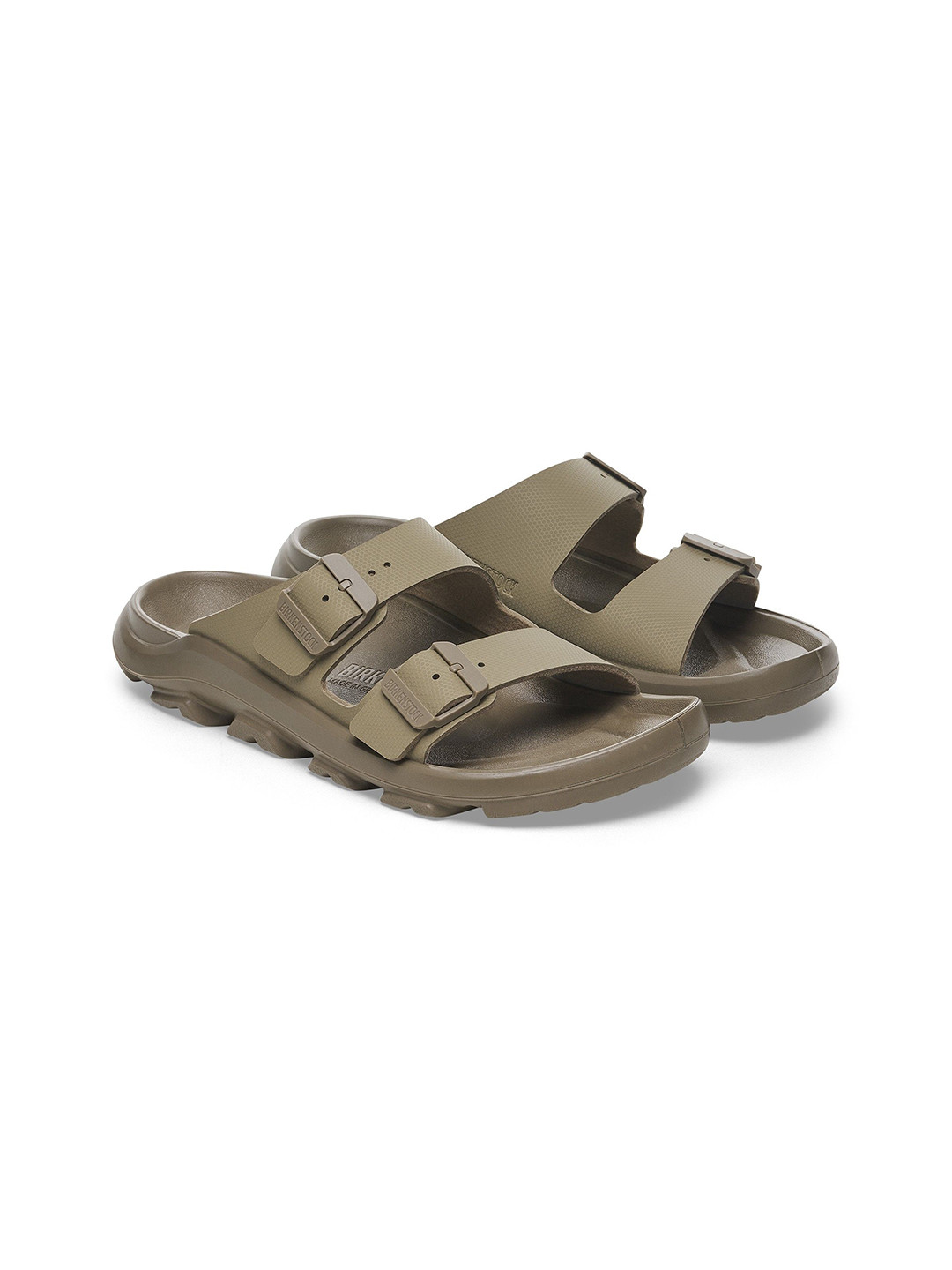 Birkenstock Mogami Terra Stealth Buckle Two Strap Sandals