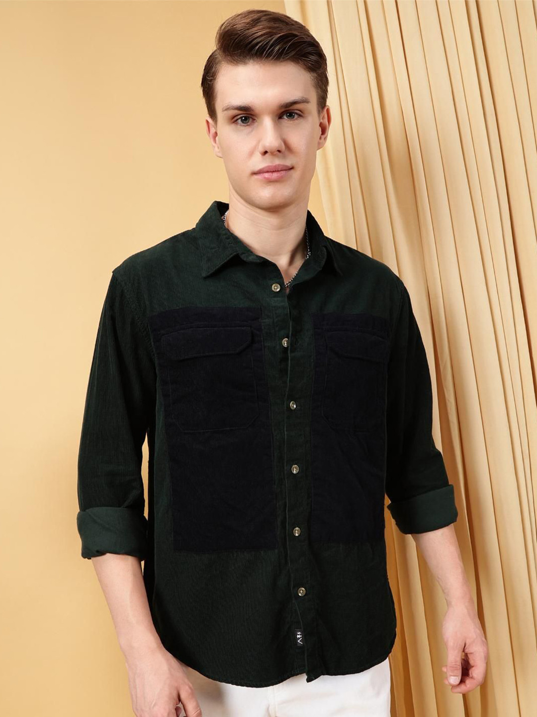 VALEN CLUB Men Opaque Striped Casual Shirt