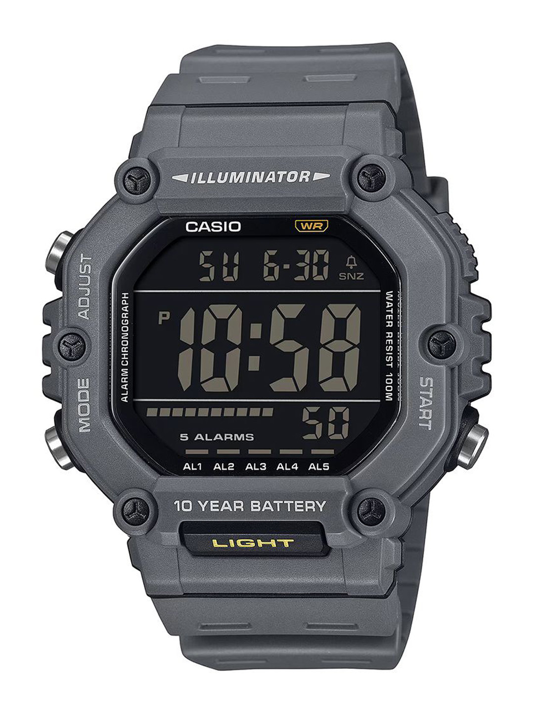 CASIO Men Dial & Cuff Straps Digital Watch D387