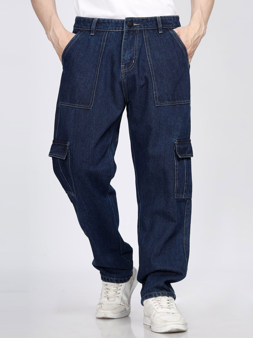 FOUL CHILD Men Loose Fit Denim Jeans
