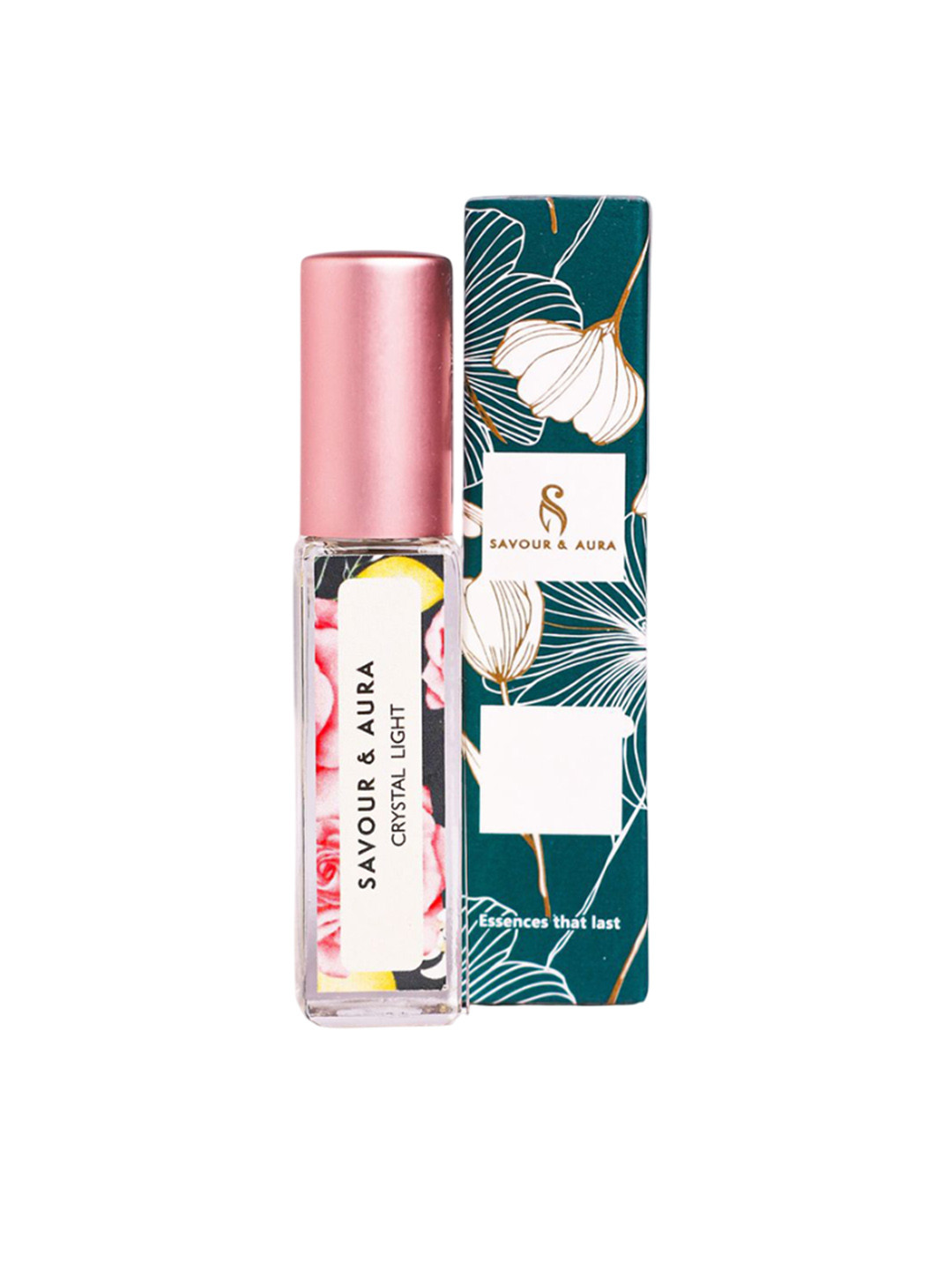 SAVOUR AND AURA Women Crystal Light Long Lasting Eau De Parfum - 8 ml