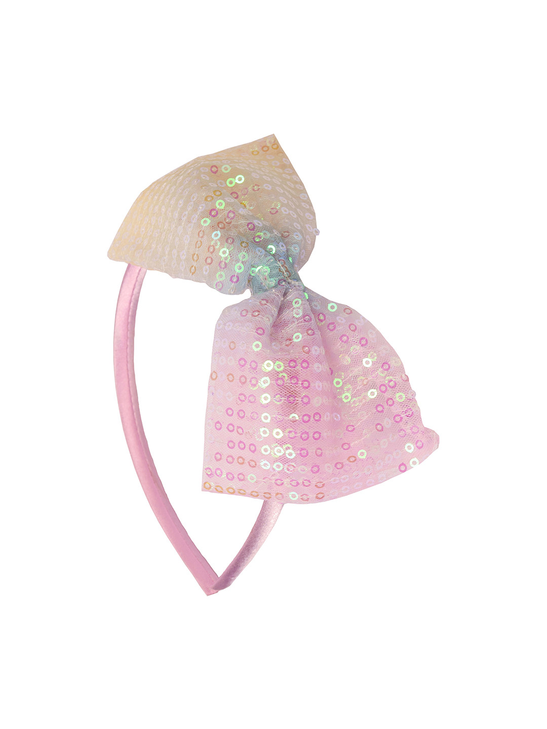 Aye Candy Girls Sequins Embellished Big Bow Hairband