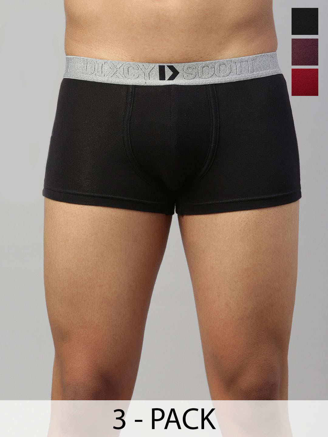 DIXCY SCOTT MAXIMUS Pack Of 3 Assorted Short Trunks N_MAXT01 ELATE-TRNK-P3, AST