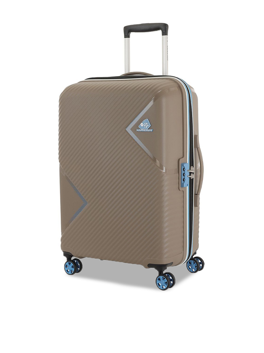 KAMILIANT Zakk Secure Hard-Sided Large TrolleyBag