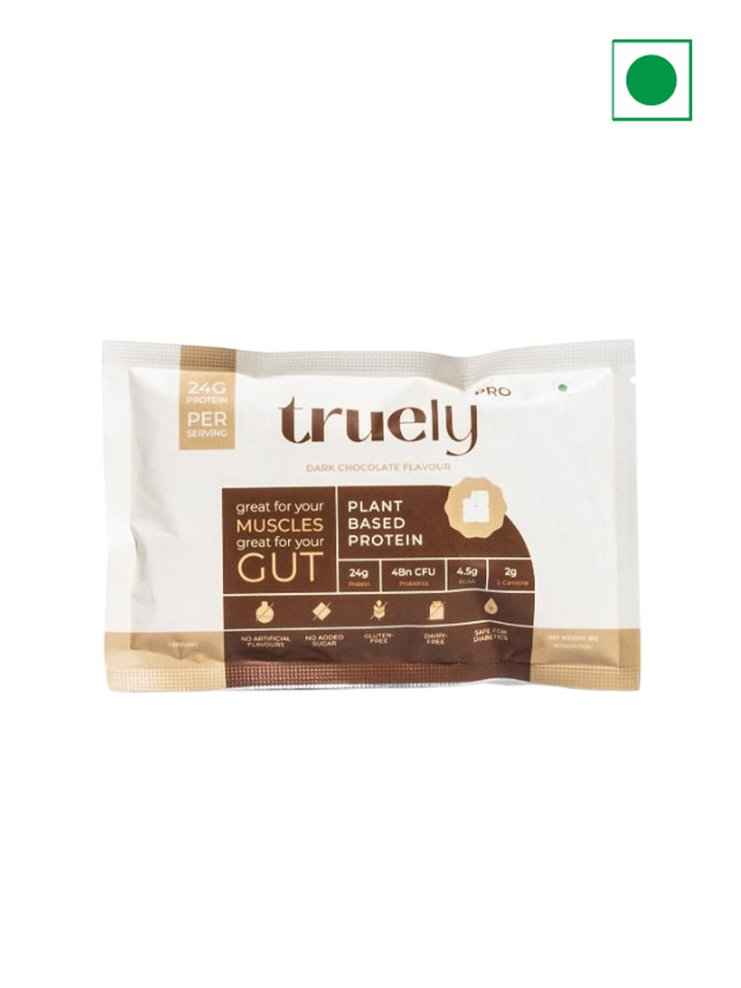 Truely Health Plant Based Protein - 500 g - Dark Chocolate