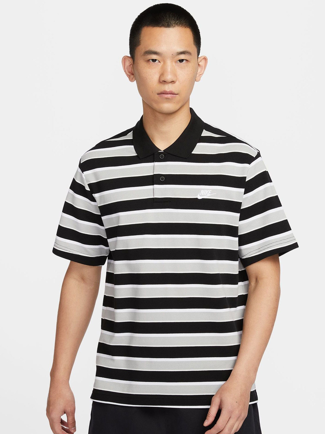 Nike Club Men's Striped Polo