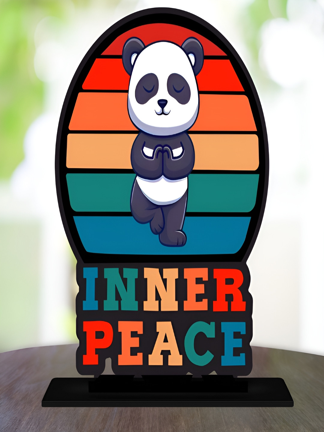 Phirki Studio Red Wood Natural Home Office Small Showpiece -