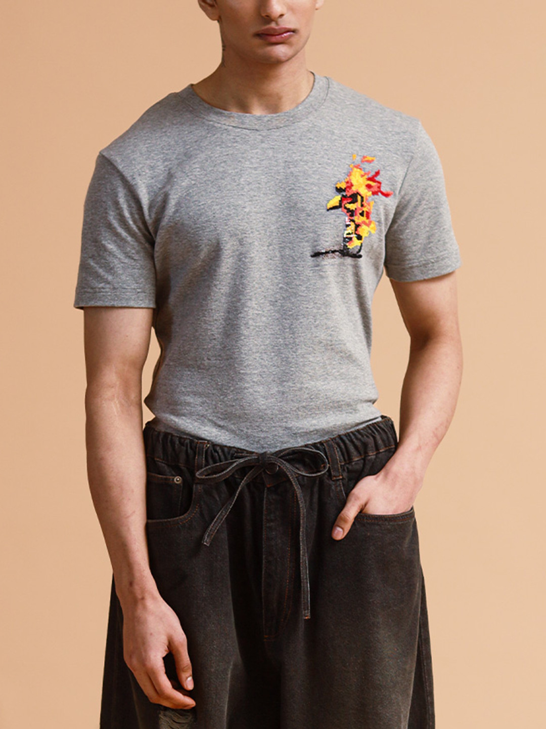 HUEMN SuperHandcrafted Burning Man T-shirt