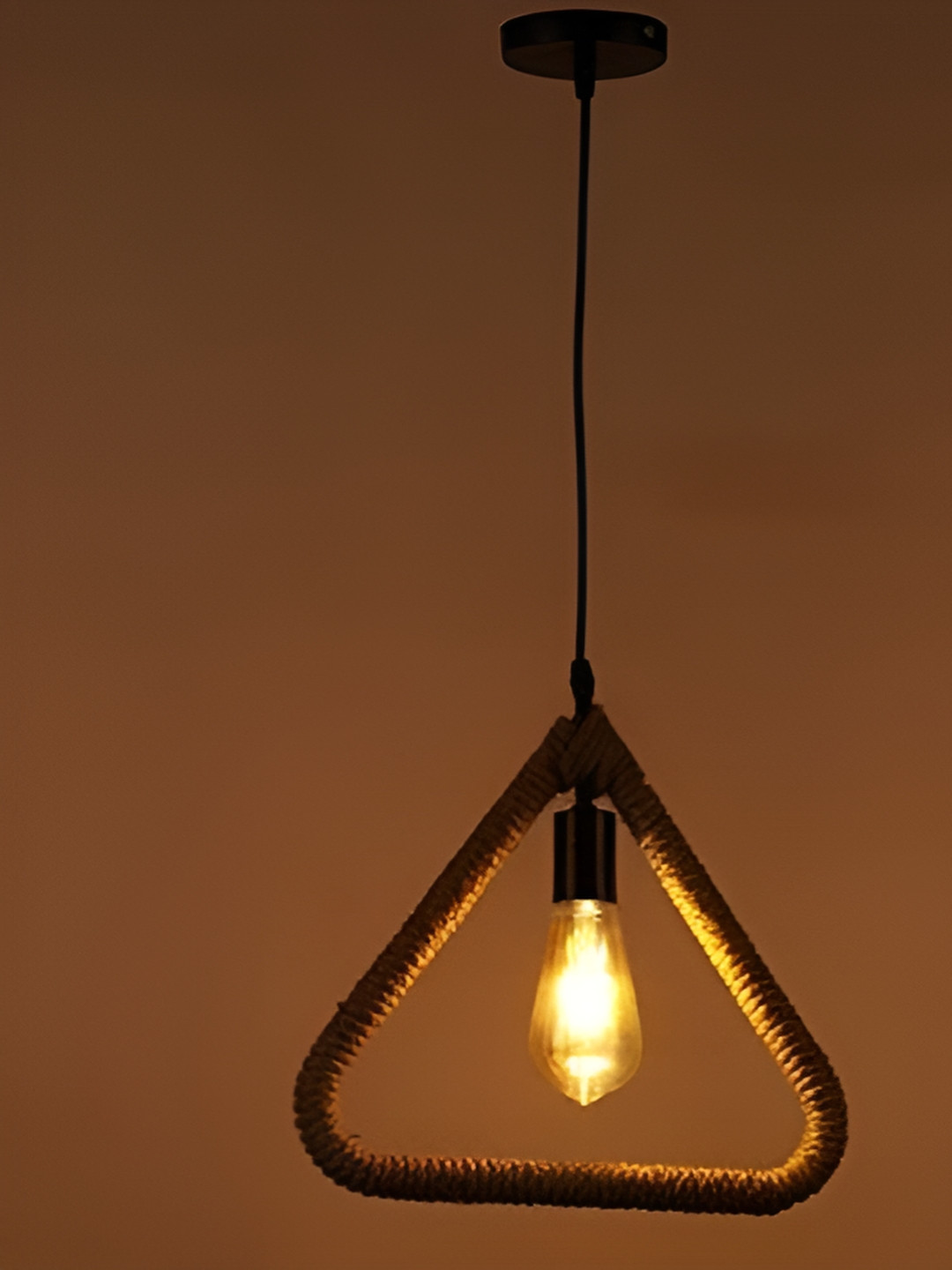 GAUVIK Beige Ceiling Lamp