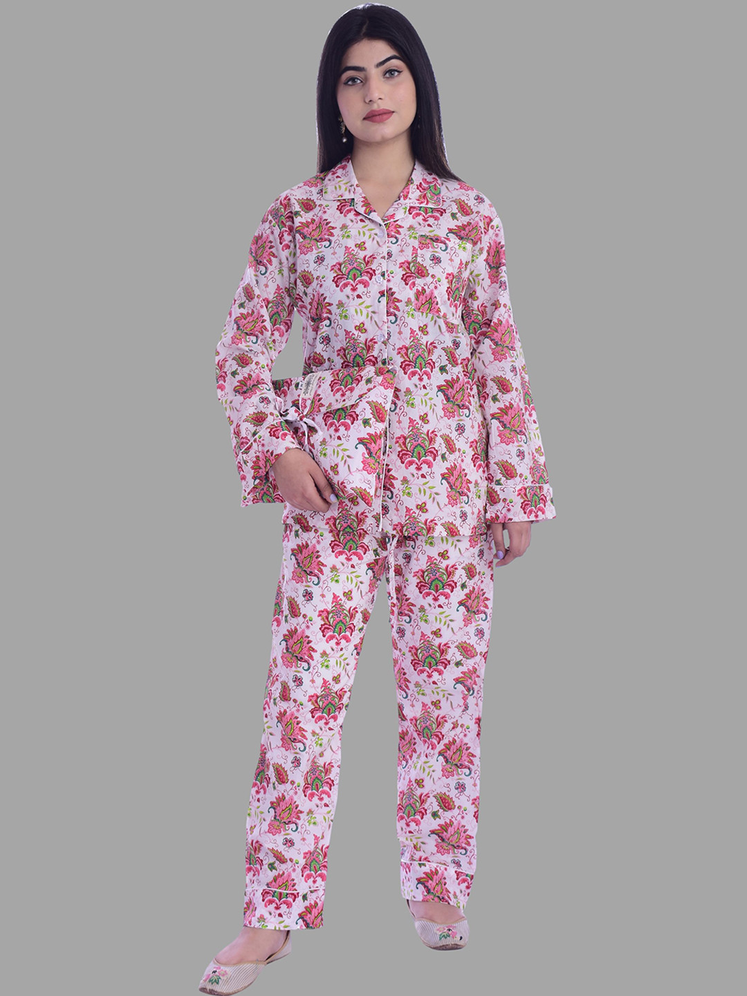 HANDICRAFT PALACE Women Printed Night suit