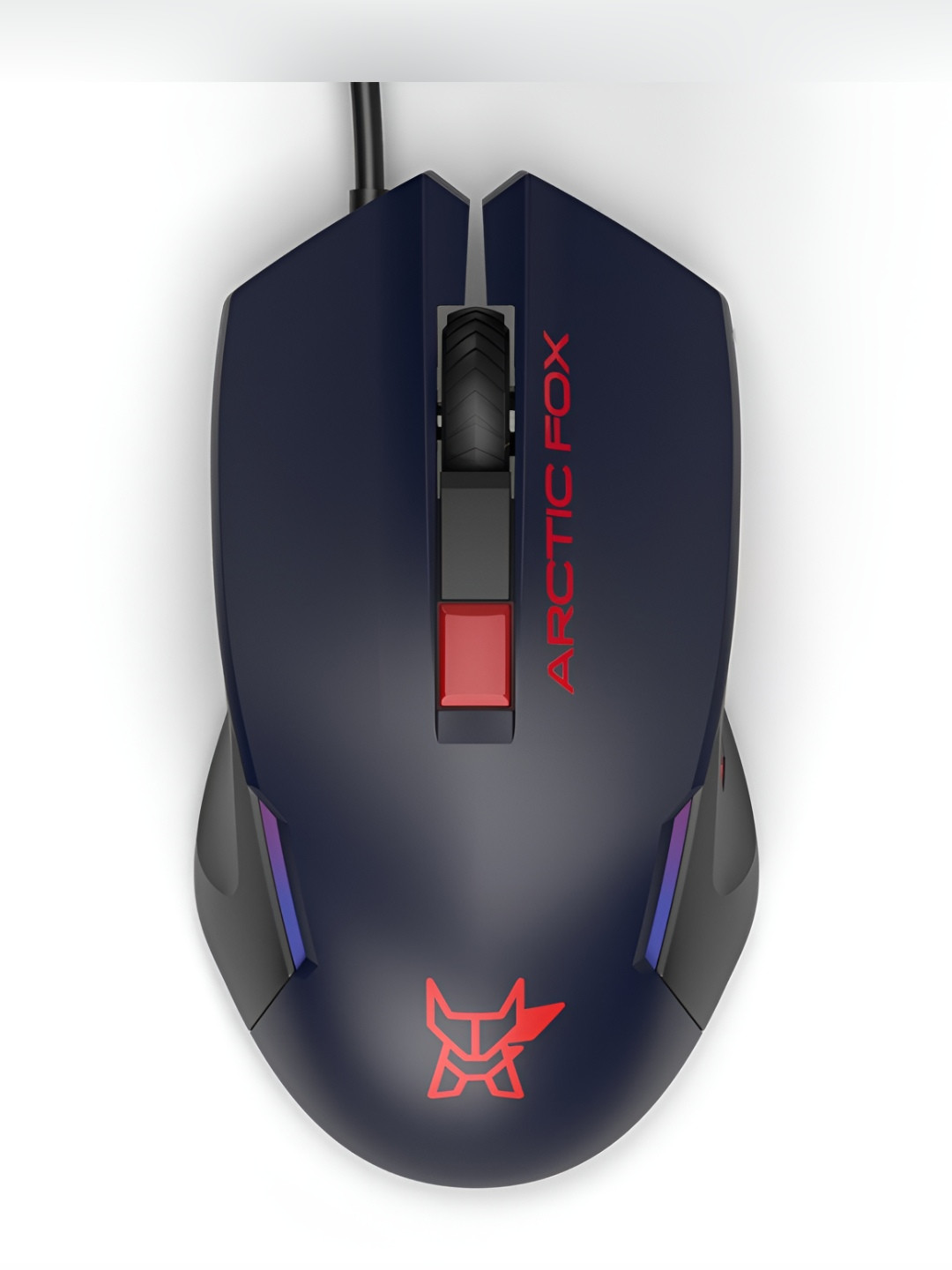 Arctic Fox Breathing Lights & DPI Upto 3600 Wired USB Gaming Mouse