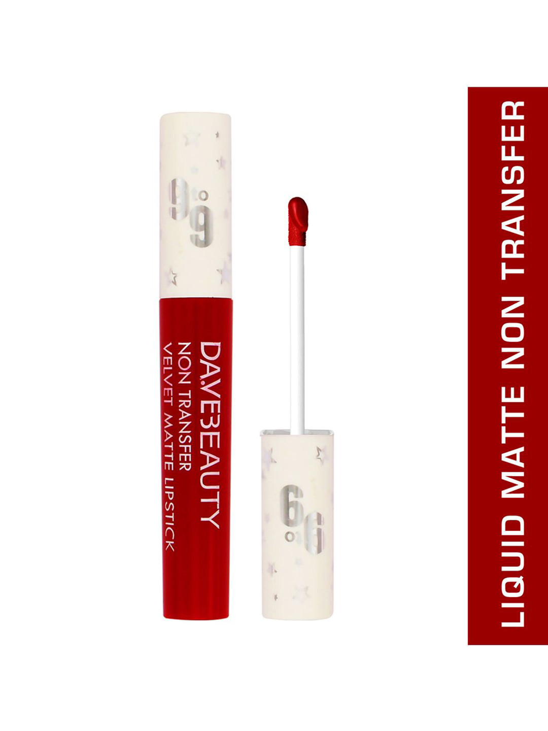 DA.VE Beauty Non Transfer Liquid Long Lasting Matte Lipstick- 5 ml- Red 11