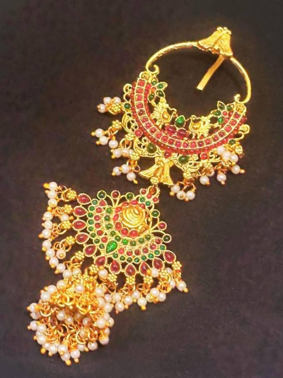 ADC SHEMONA Women Beaded Hair Accessory Set of