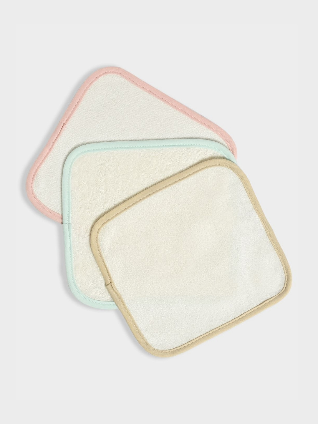 MiArcus 3-Pcs White Face Towels