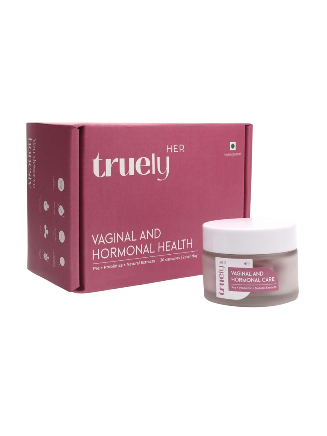 Truely Health Vaginal & Hormonal Health Capsules - 30 Capsules