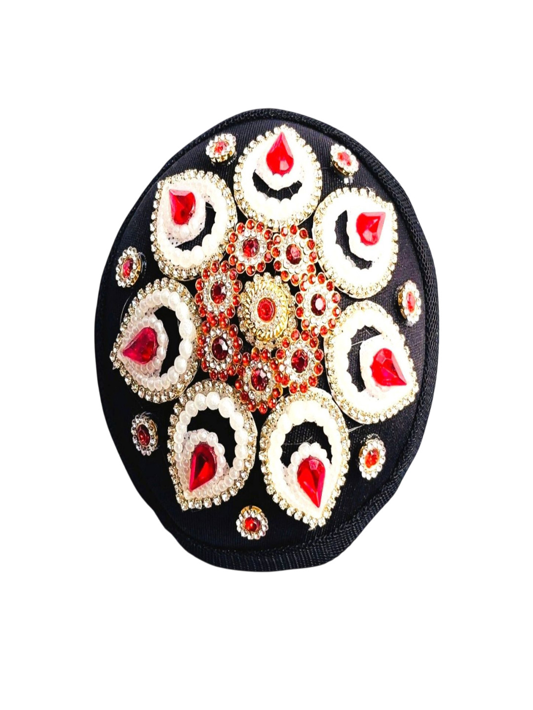 LAVISH JEWEL HAIRY Clip In Straight Bun Hair Extension - Black