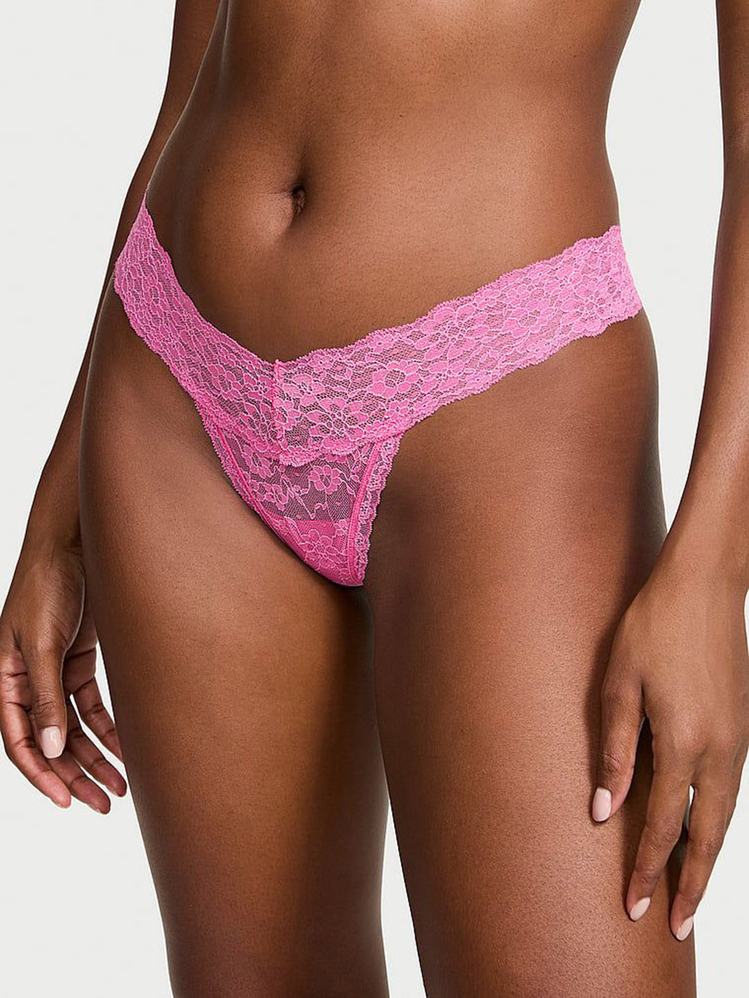 Victoria's Secret The Lacie Lace Thong Brief 1124616183S2