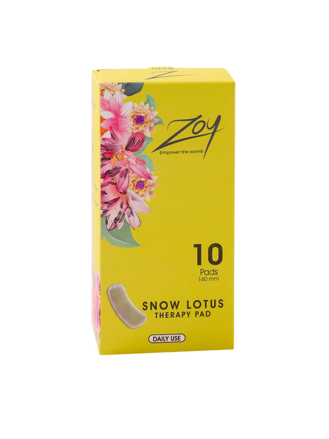 ZOY Snow Lotus Therapy Pad For Daily Use - 10Pcs