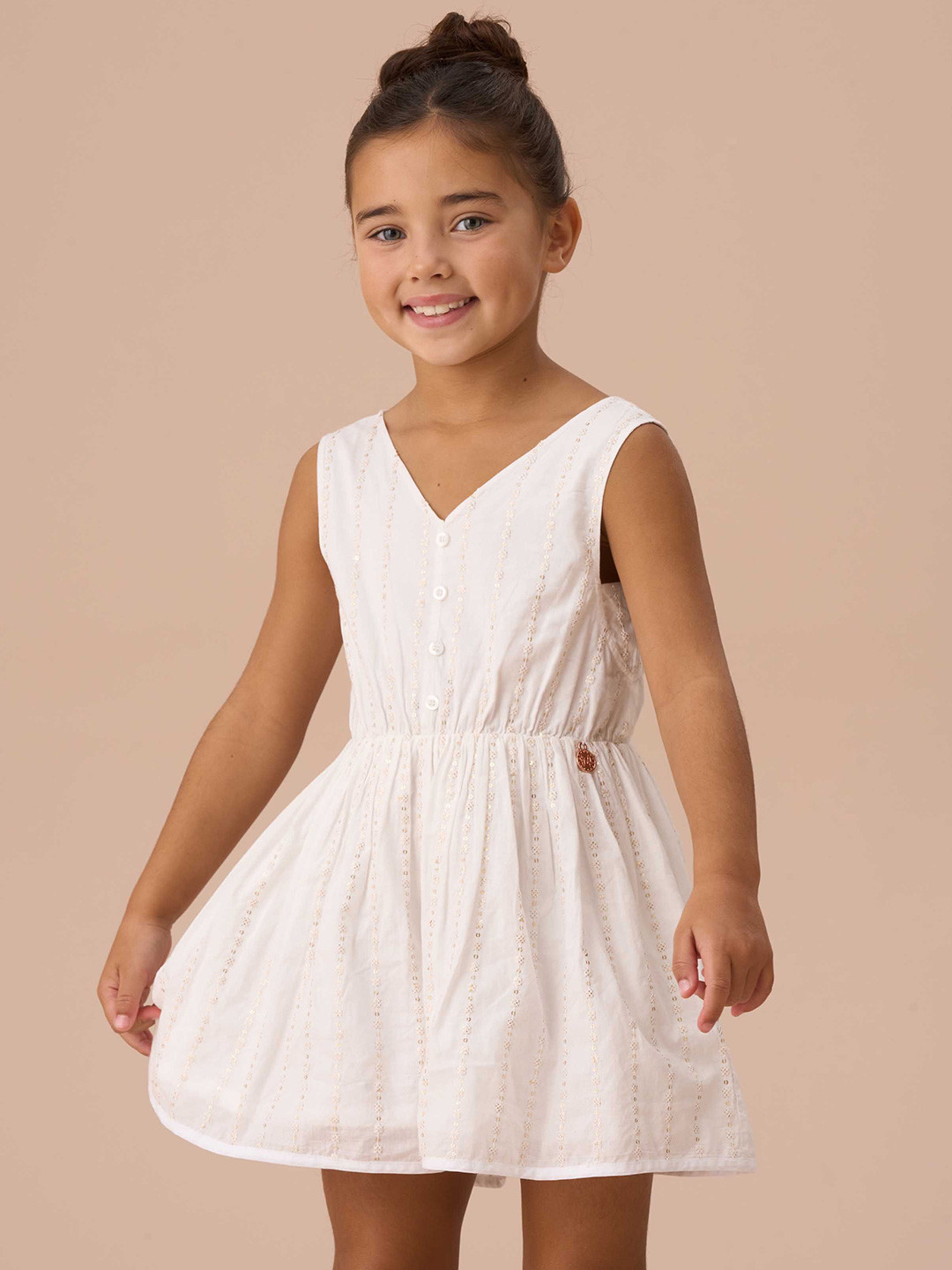 Angel & Rocket Girls with Embroidered Jumpsuit