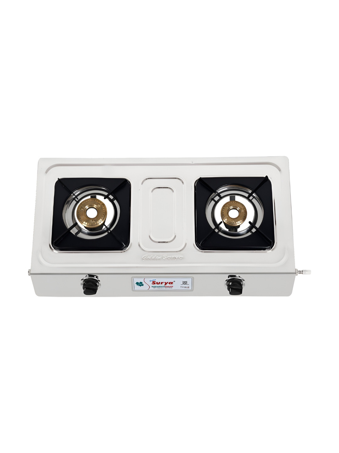 GOLDEN SURYA 2-Burner Stainless Steel Gas Stove