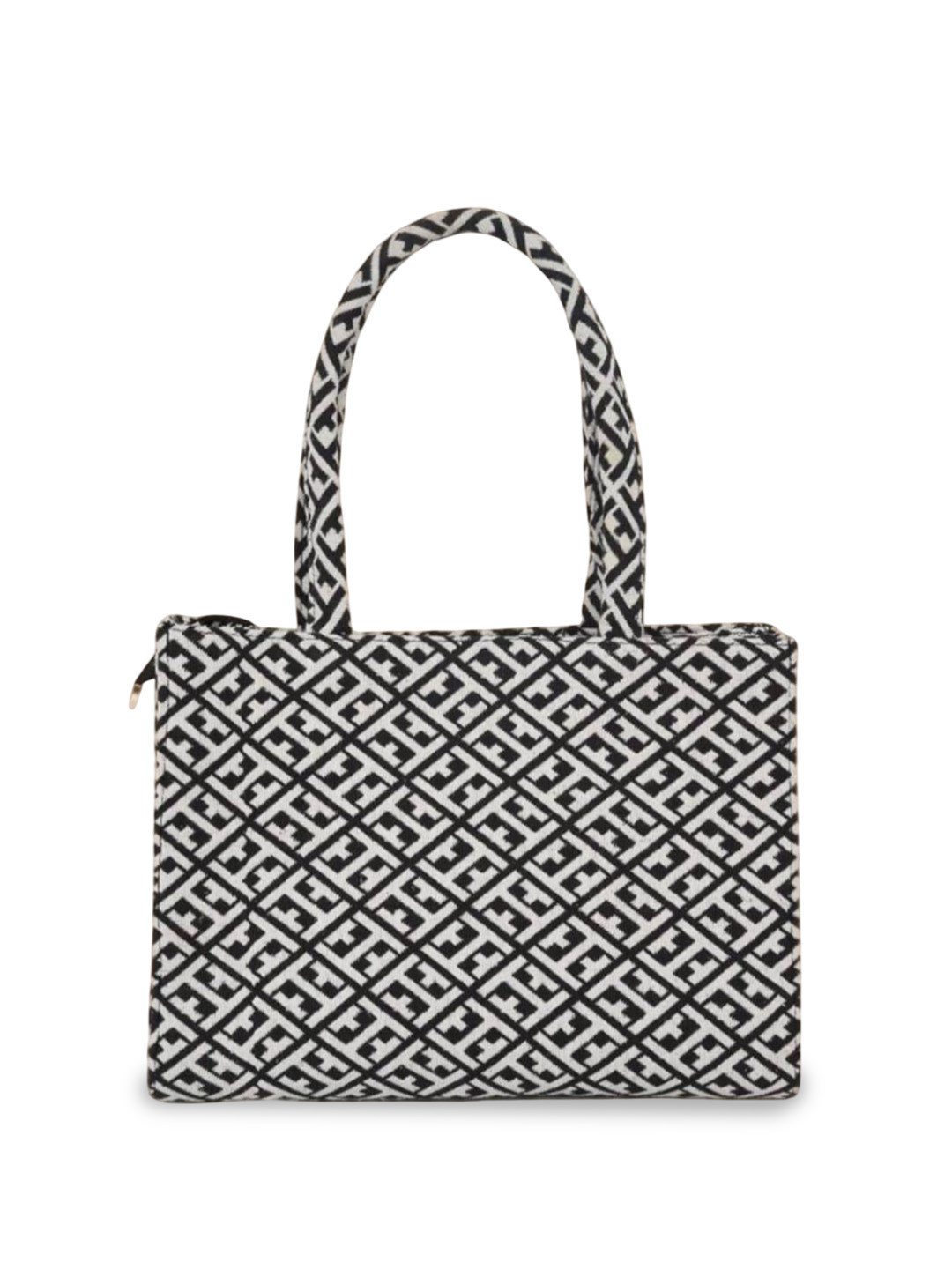 Flamebird PU Structured Handheld Bag with Quilted