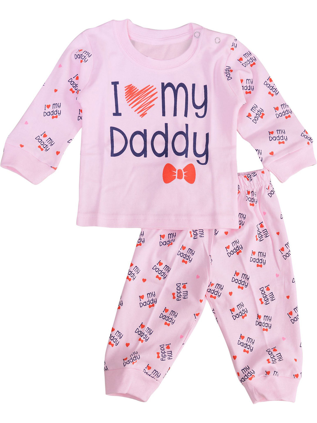 THE LITTLE BOY Kids Printed T-shirt with Trousers