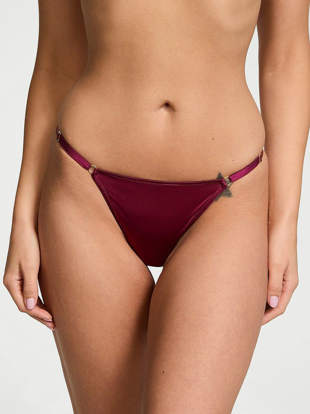 Victoria's Secret Very Sexy Hardware Adjustable V-String Thong Brief 1122178428P7