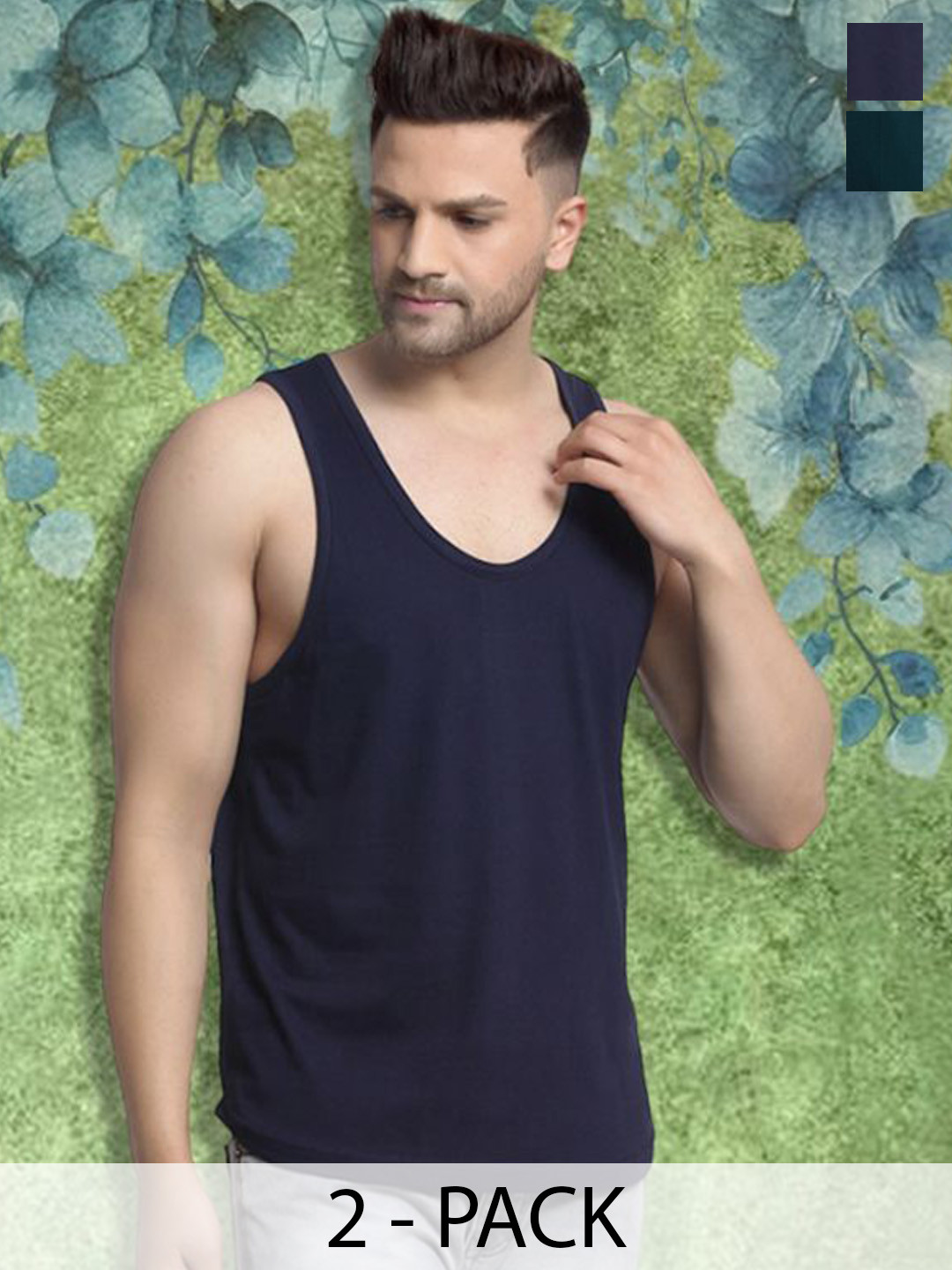 FBAR Pack Of 2 Gym Innerwear Vests FBCLC-17-42