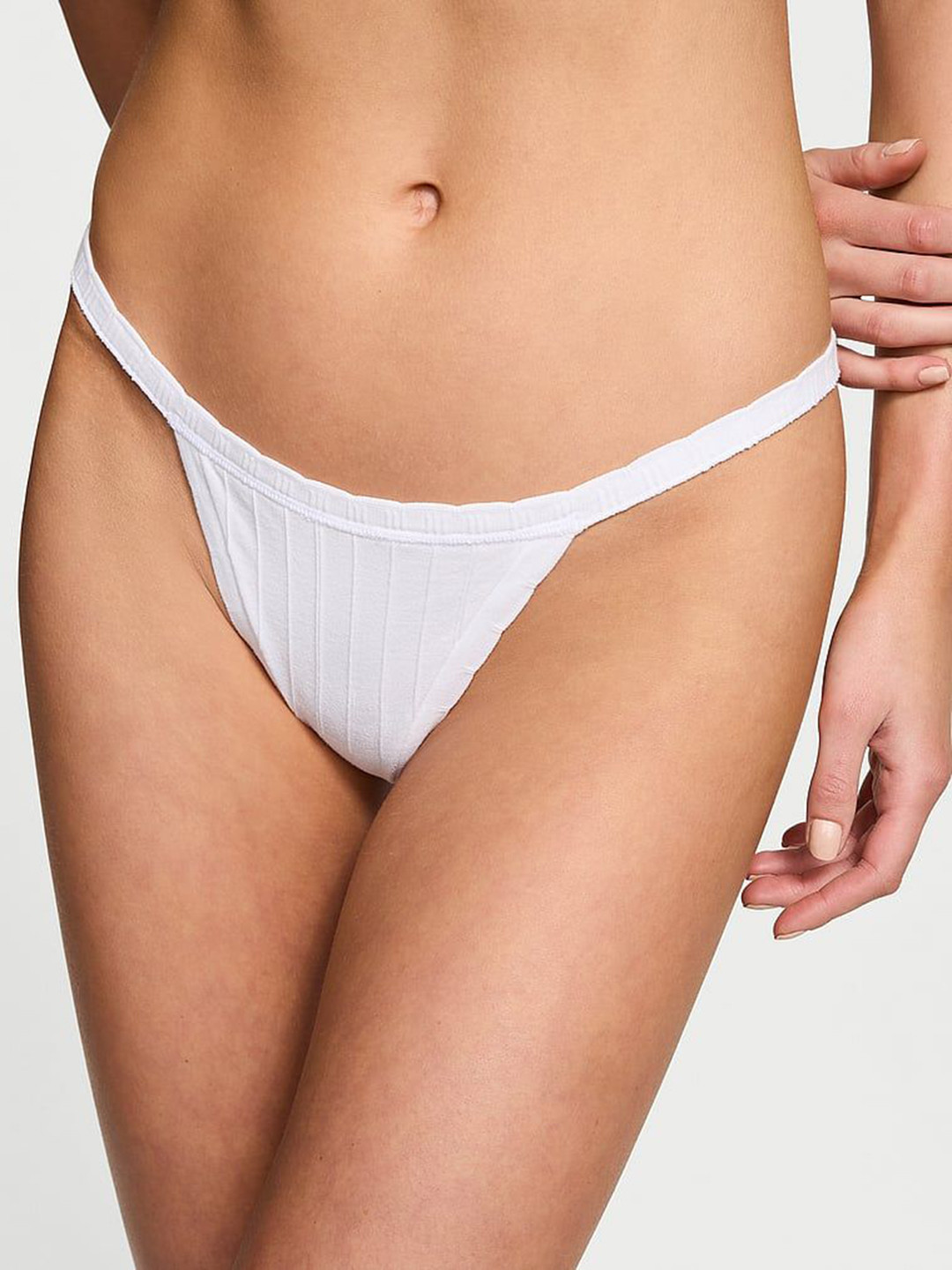 Victoria's Secret Stretch Rib V-String Thongs Brief 1126306195D1
