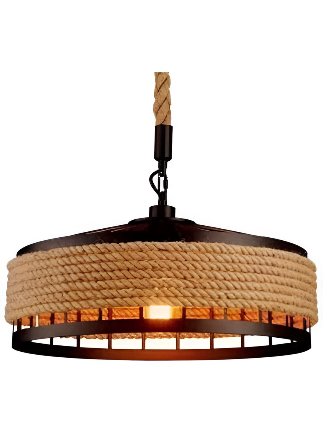 GAUVIK Beige Ceiling Lamp