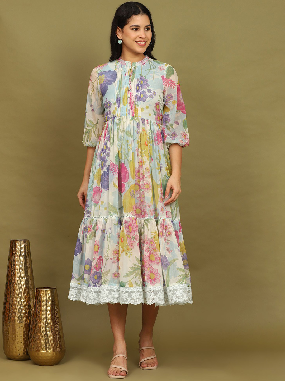 W Women Printed Kurta