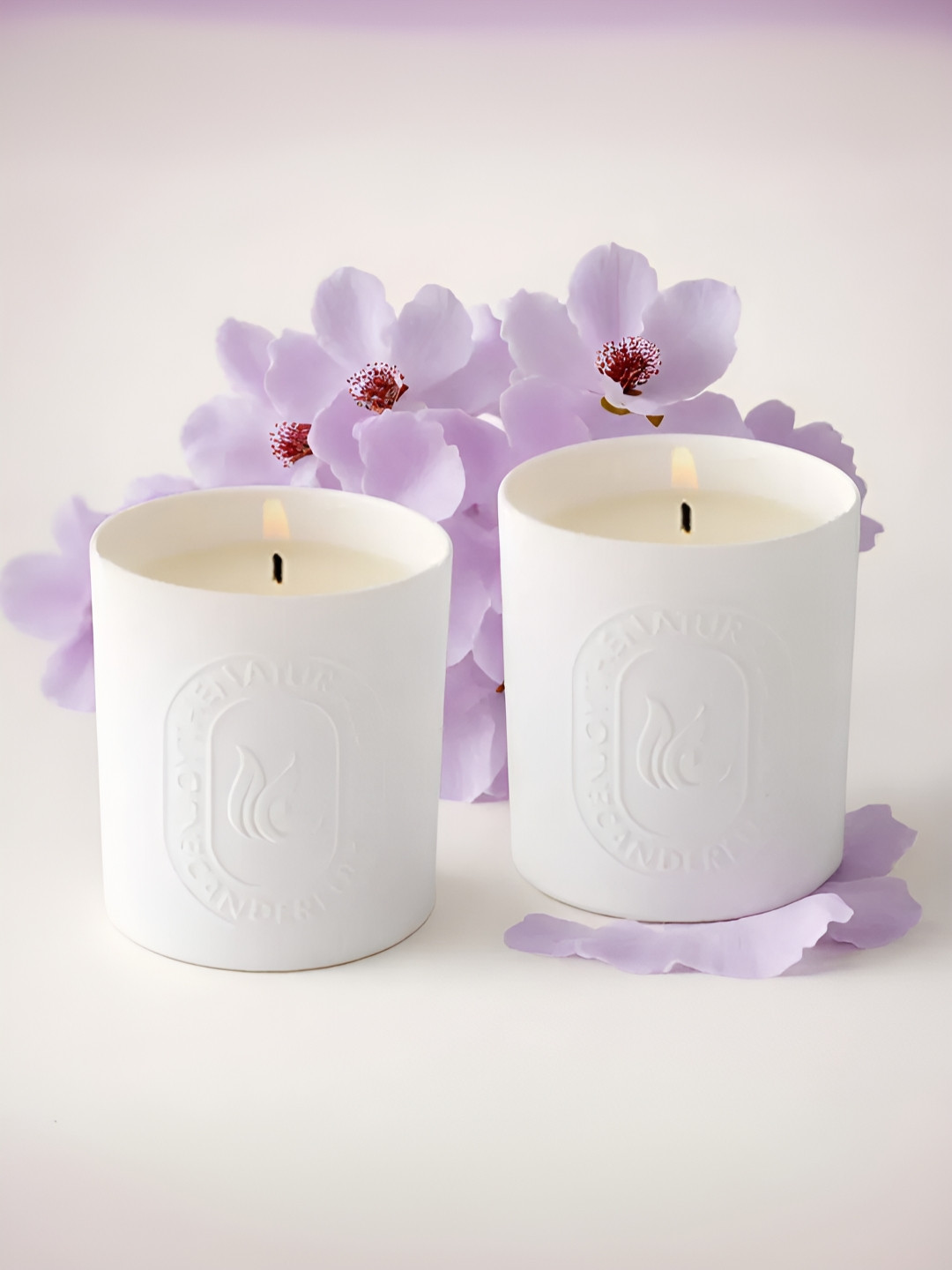 The Better Home Golden Osmanthus 2Pcs Golden Osmanthus (Floral) Solid Jar Candles
