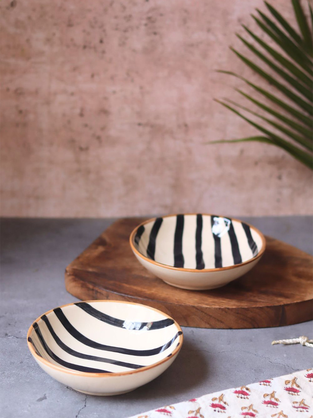 WEAVING HOMES Zebra Cereal Bowl