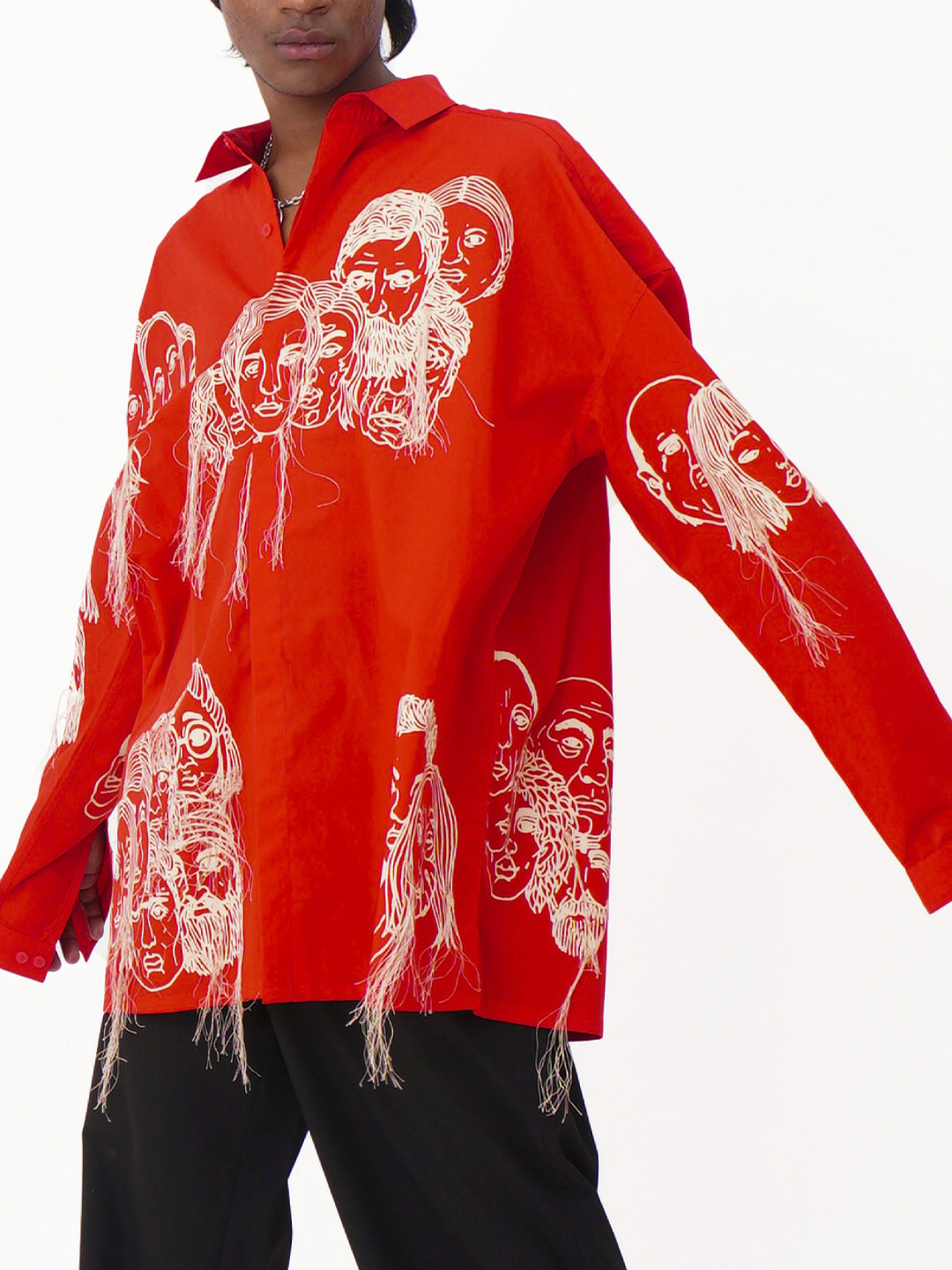 HUEMN Handcrafted Diversity Stream Shirt