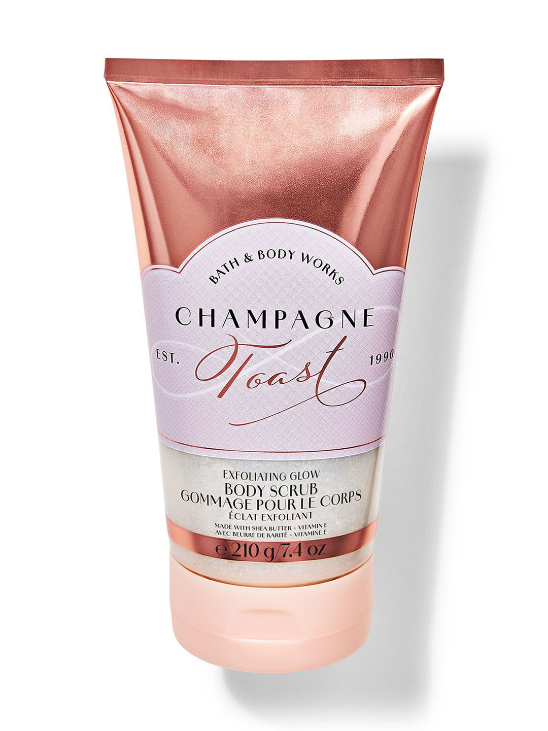 Bath & Body Works Champagne Toast Exfoliating Glow Body Scrub - 210g