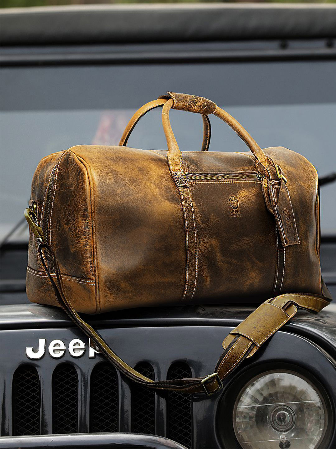 RUSTIC TOWN Large Casual Duffel Bag