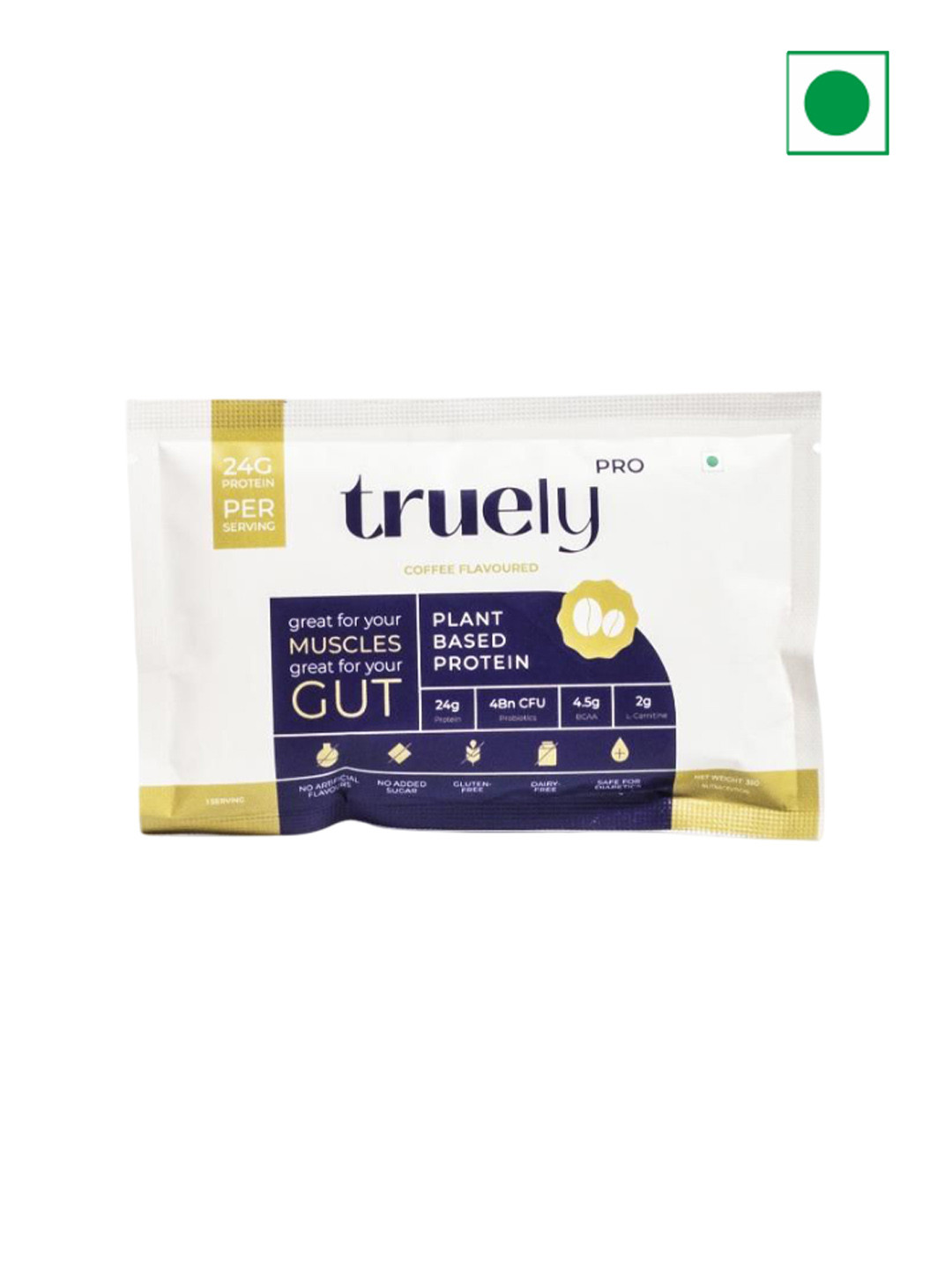 Truely Health Plant Based Protein - 1 Kg - Coffee Flavor