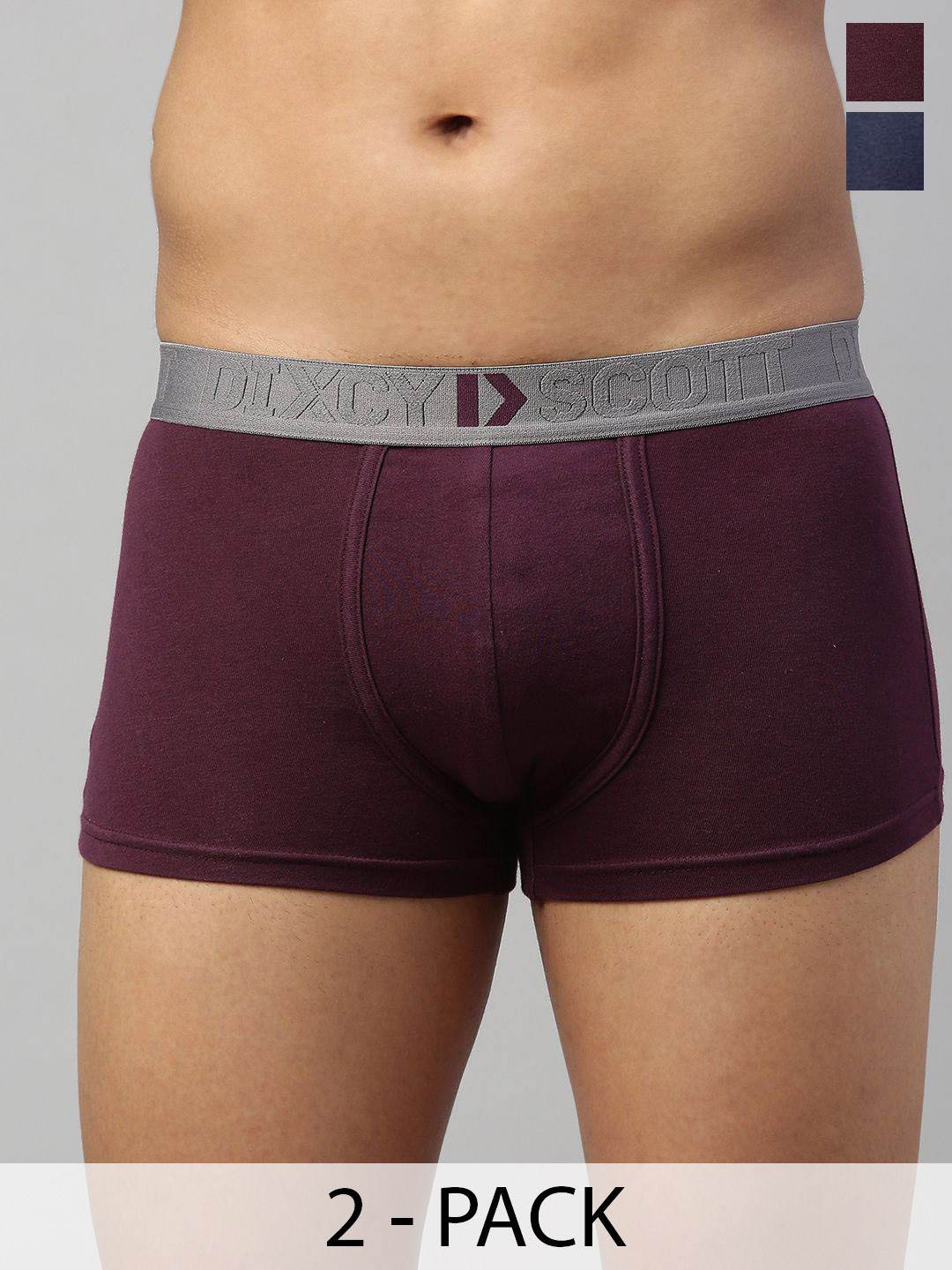DIXCY SCOTT MAXIMUS Pack Of 2 Anti-Microbial Short Trunks N_MAXT-001-ELATE TRUNK-P2