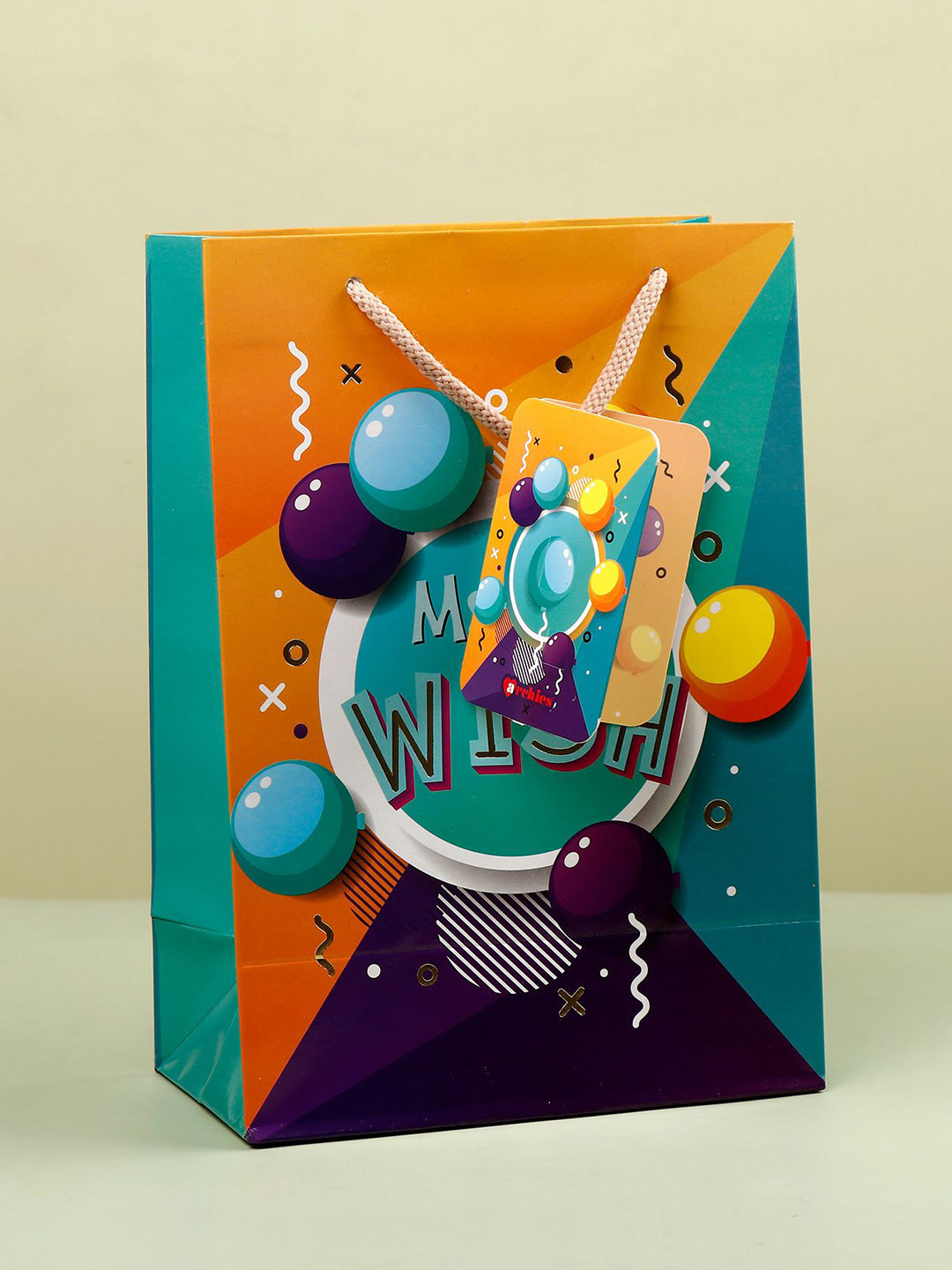 Archies Floral Embellished Bucket Satchel