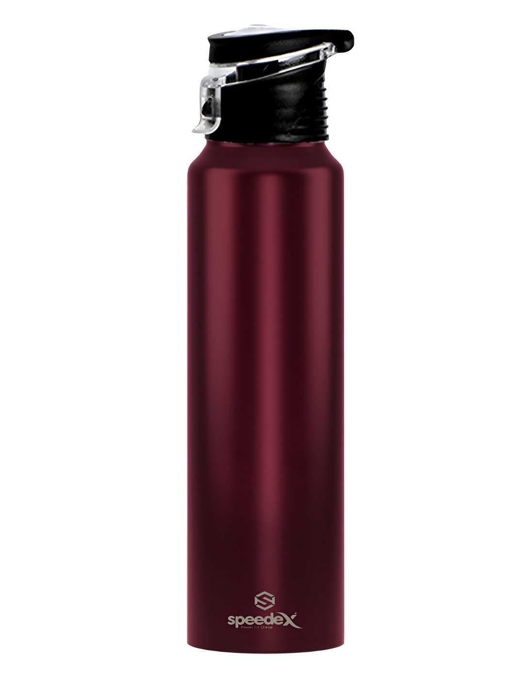 Speedex Simplex Maroon Brand Logo Stainless Steel Spill Proof Water Bottle - 1L