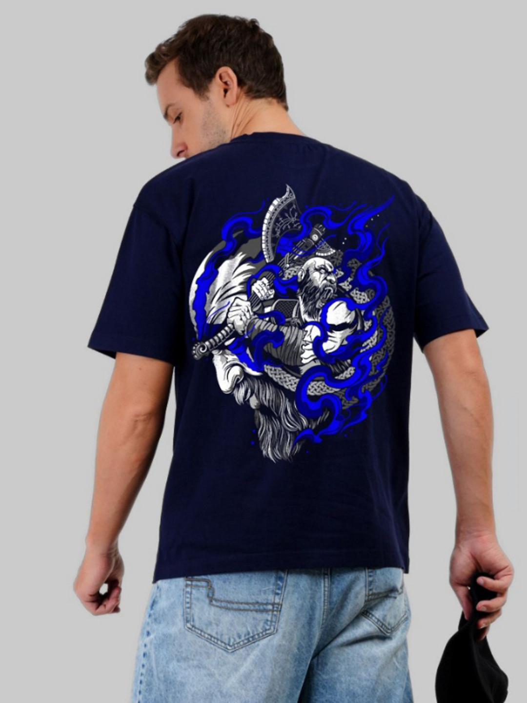 Underrated Club Men Printed Crew Neck Bio Finish T-Shirt