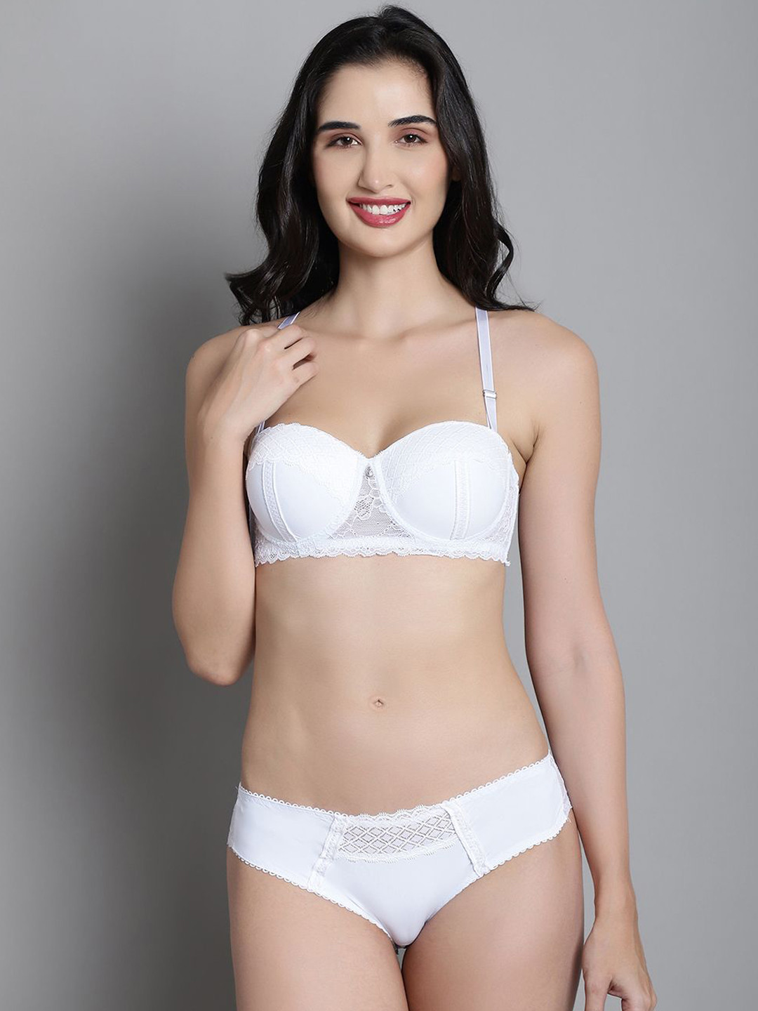 MAKCLAN Shoulder Straps Lingerie Set MK2213LWS