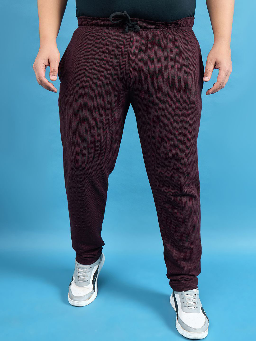 bigbanana Men Plus Size Huang Track Pants