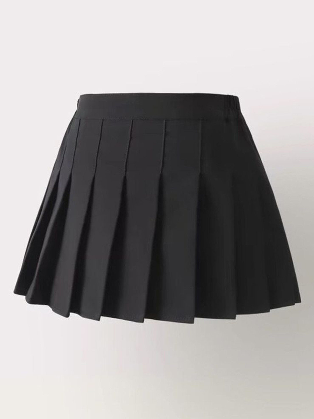 LULU & SKY Pleated A-line Silhouette Skirt