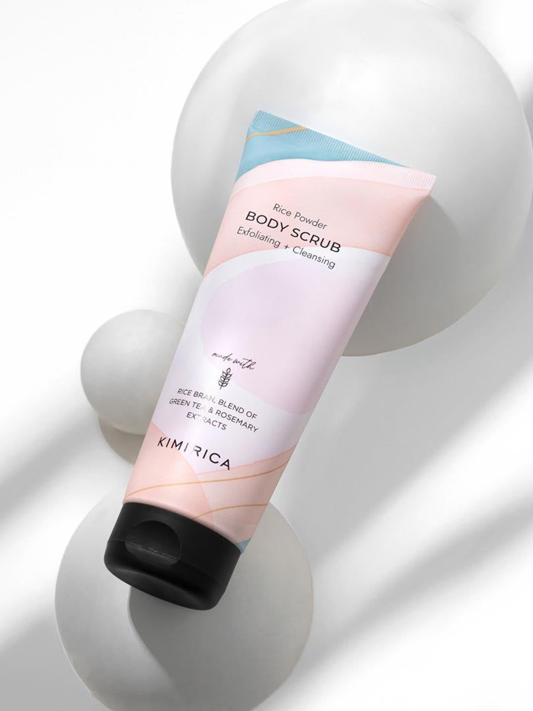 Kimirica Rice Powder Body Scrub With Green Tea Extracts - 60 g