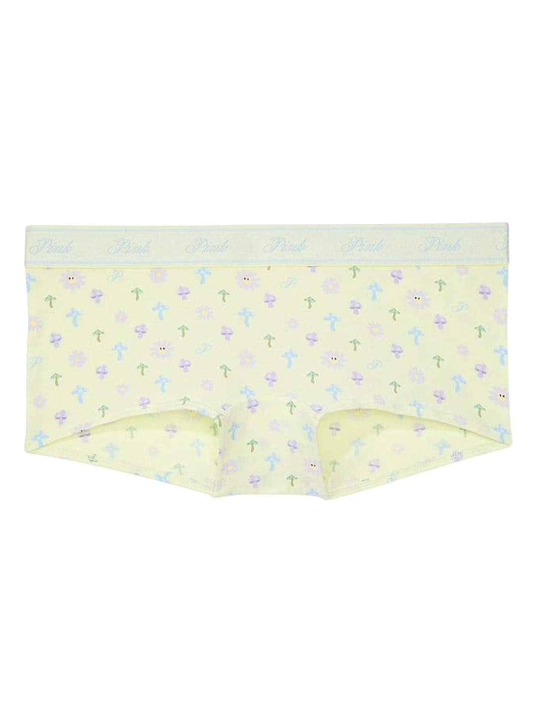 Victoria's Secret PINK Logo Printed Shine Boy Shorts Brief 112458347A2K